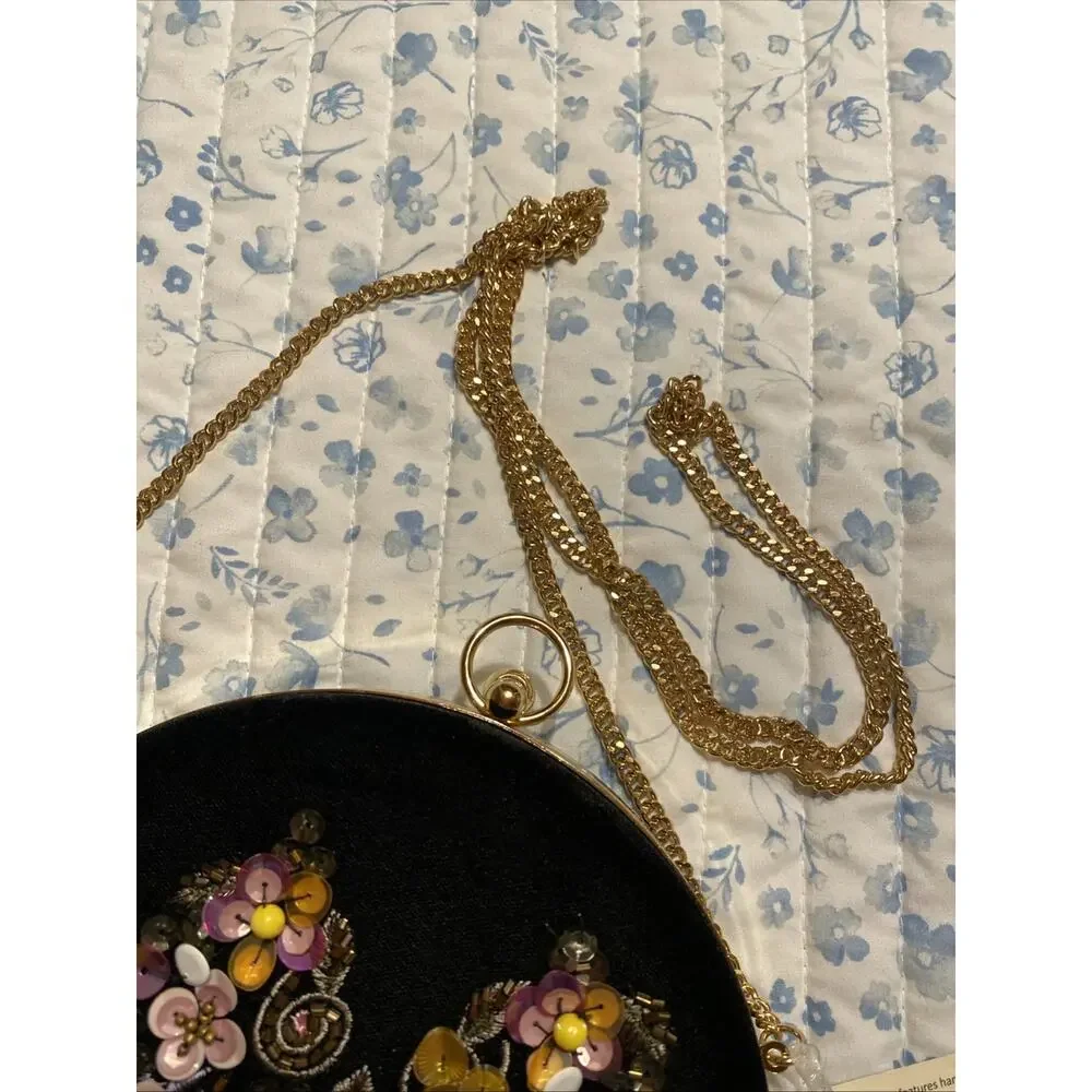 Handcrafted In India Hand Seen Beading Bag NWT